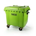 سطل زباله شهری 1100 لیتری سبلان | مخزن زباله شهری