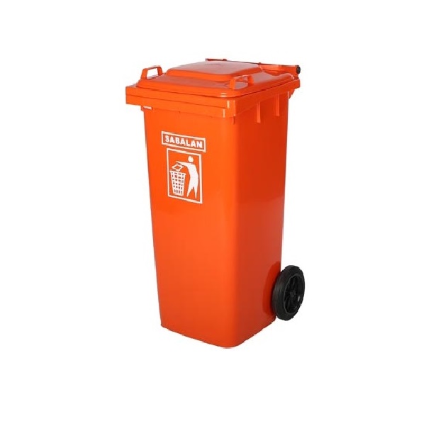 سطل زباله پلاستیکی 120 لیتری | سطل زباله پلی اتیلن