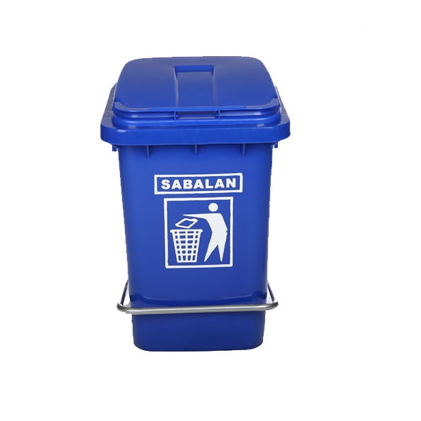 سطل زباله پلاستیکی 20 لیتری پدال دار | سطل زباله پلی اتیلن