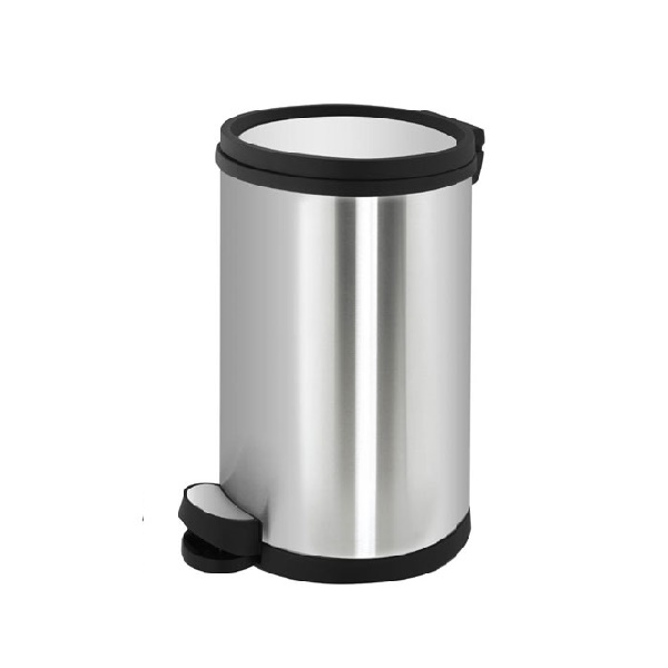 سطل زباله استیل 30 لیتری با درب ارام بند
