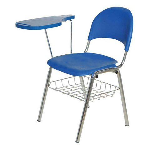 صندلی آموزشی لوله ای پایه U با جاکتابی کد 100D