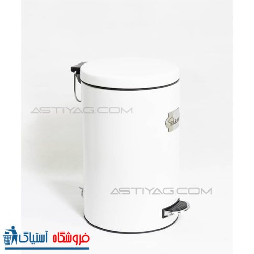 سطل زباله استیل اداری 20 لیتری - کد A 45