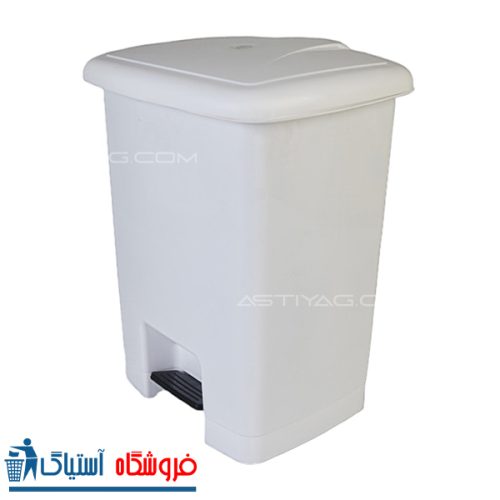 سطل زباله 15 لیتری پدال پلاستیکی - کد720
